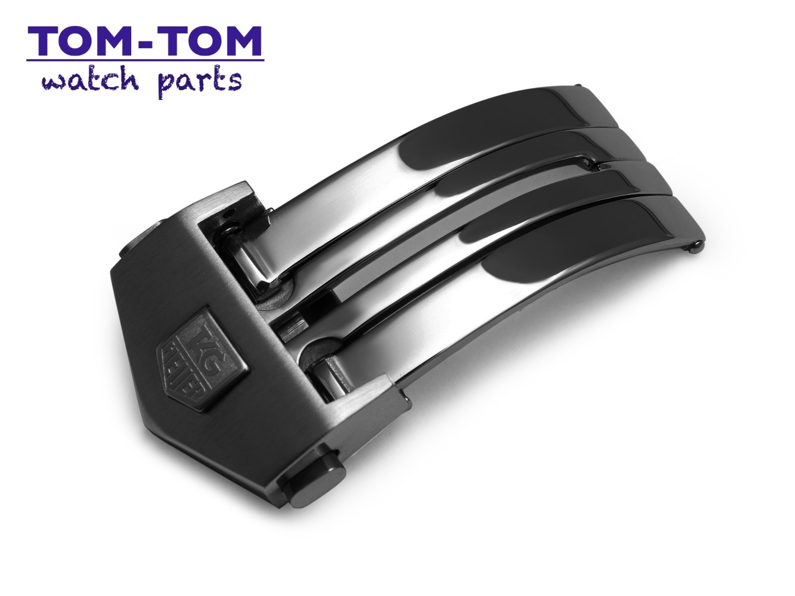 Fits TAG HEUER 18 20mm Clasp Buckle for Leather Rubber Strap Band Carrera Monaco