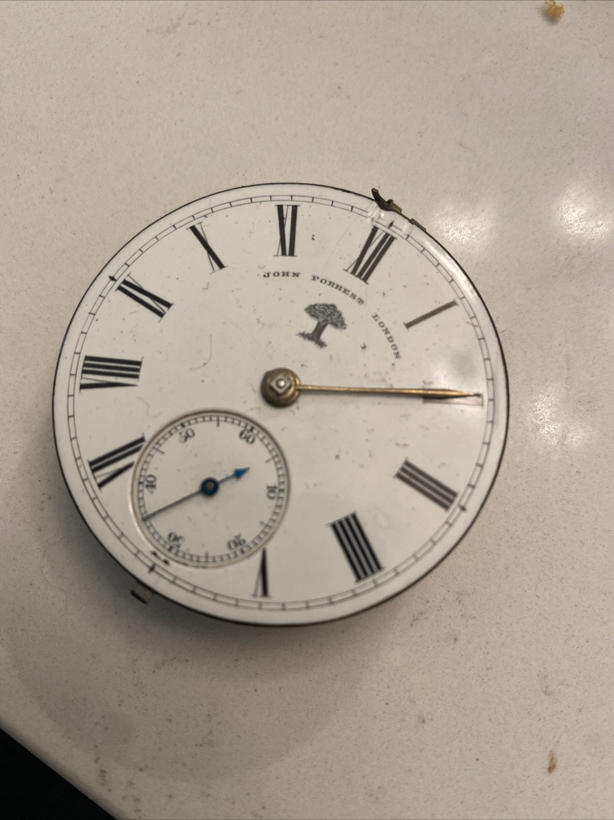John Forrest London movement for Parts or Repairs