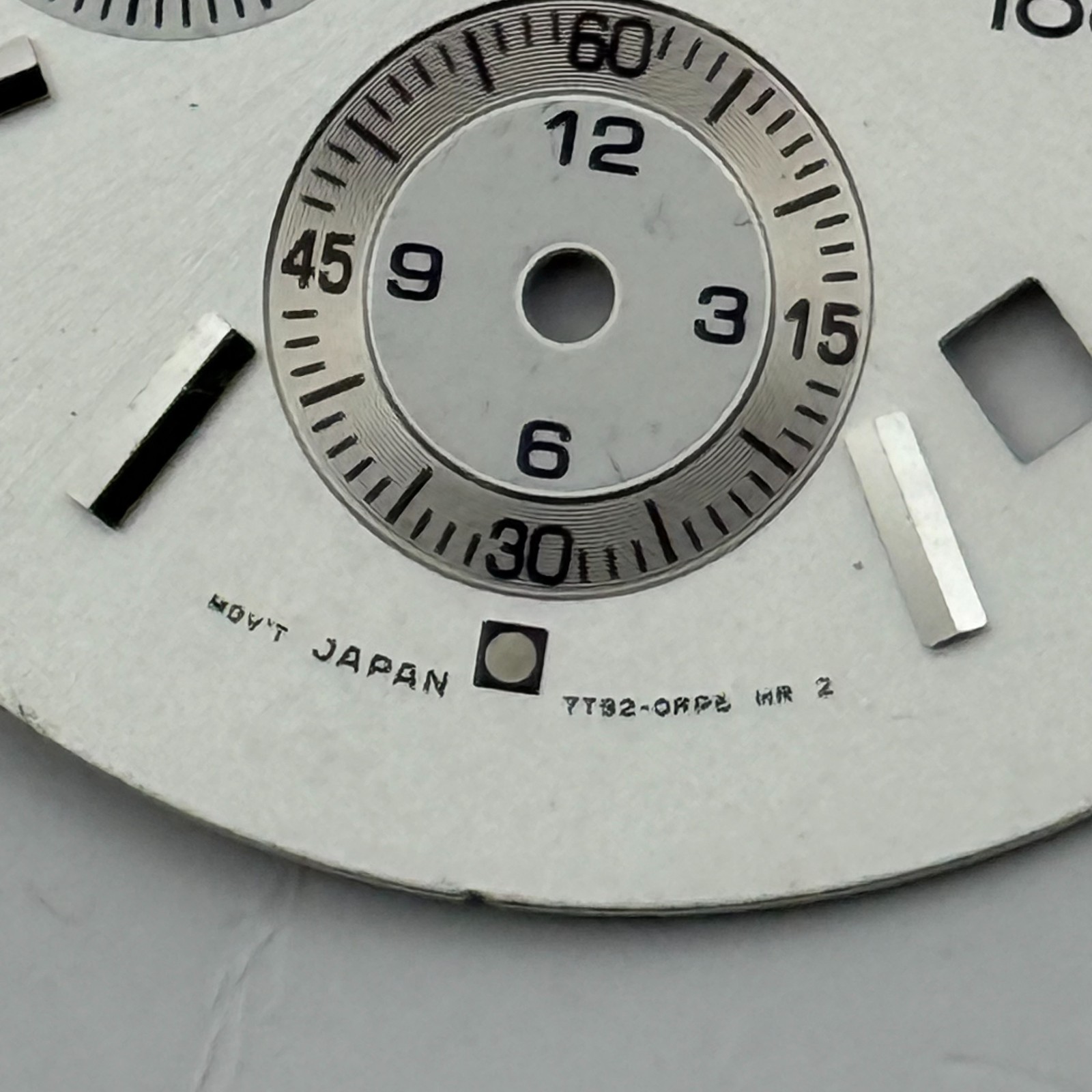 Seiko 7T92-0RD6 Watch Dial Chronograph 100M Japan Spare Parts Repair 33mm