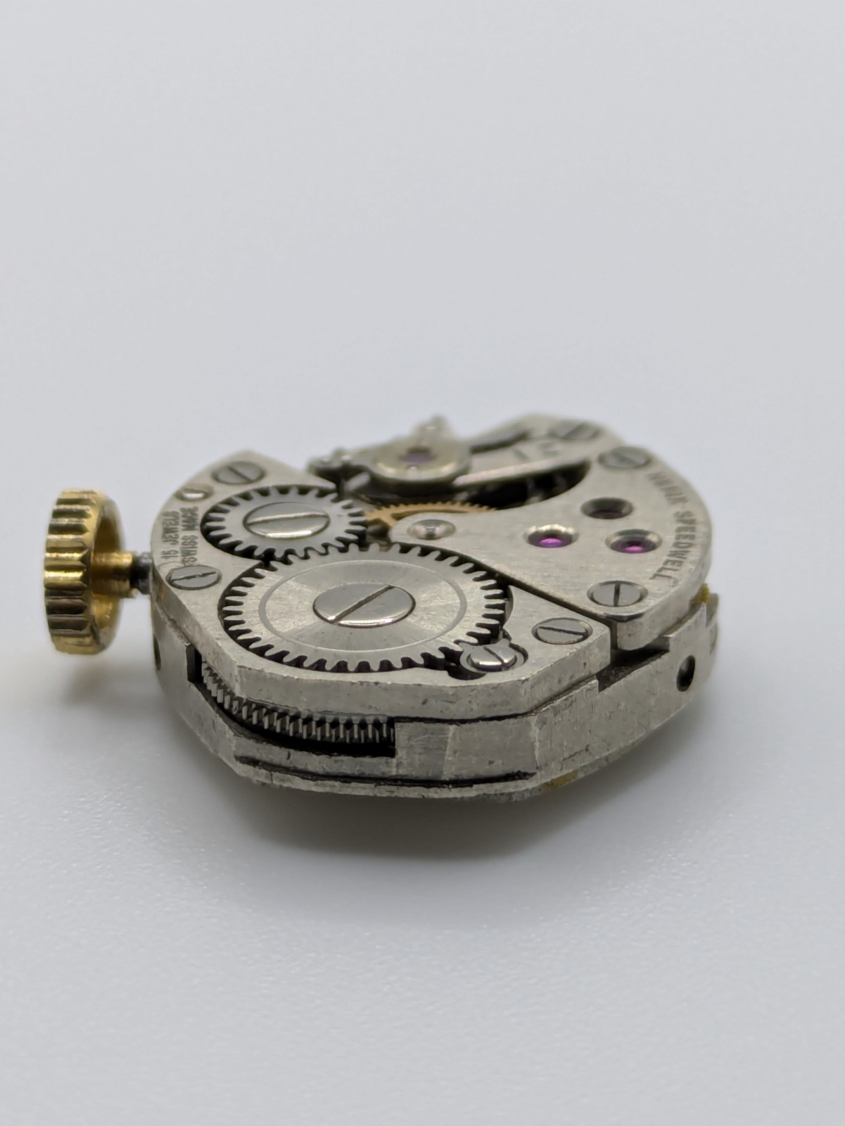 FHF 60 HEFIK Speedwell Manual Wind Watch Movement Swiss Made 15 Jewels Untested