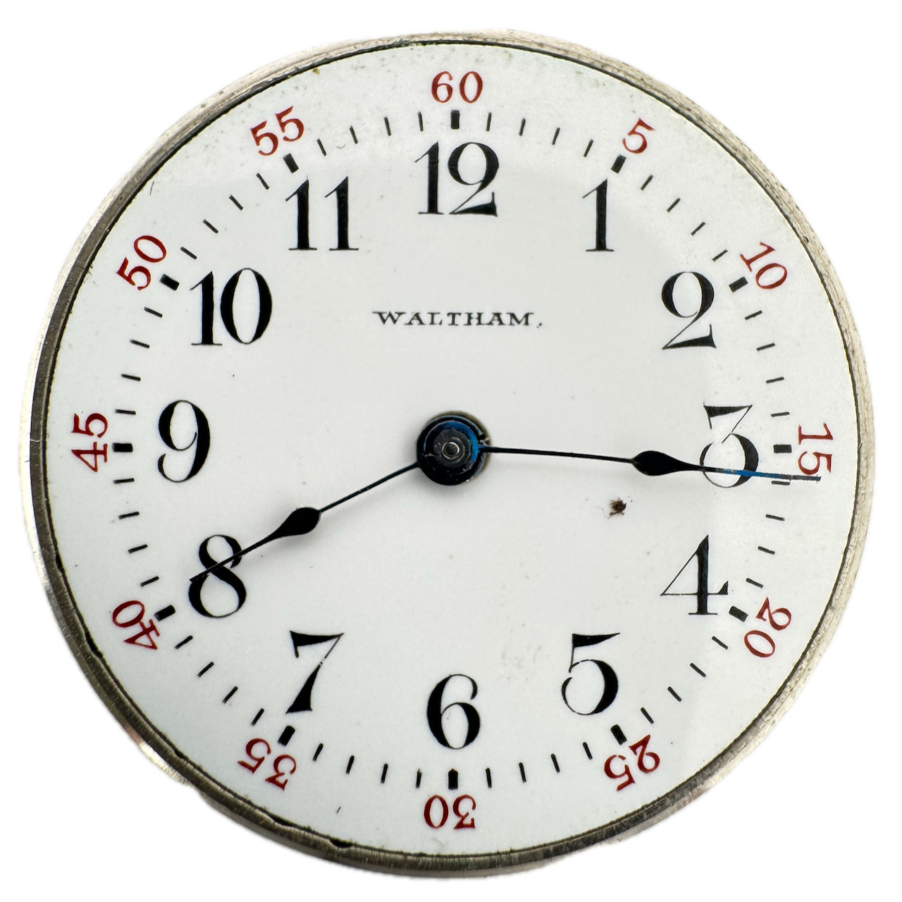 Antique 6/0s 1902 Waltham Mechanical Open Face Pocket Watch Movement Riverside