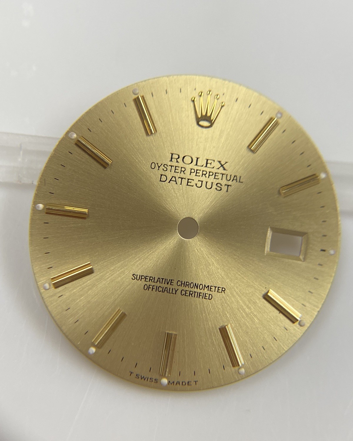 Genuine Rolex Datejust 36mm 16013 16233 Cal 3035/3135 Champagne Gold Dial