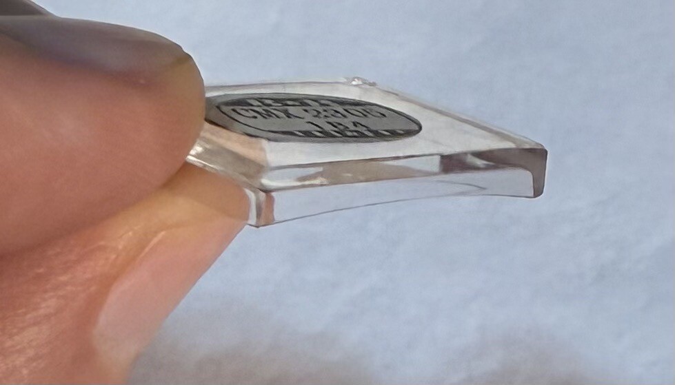 NOS Vintage 1940s Hamilton Sherwood High Wall Flat Top Glass Watch Crystal