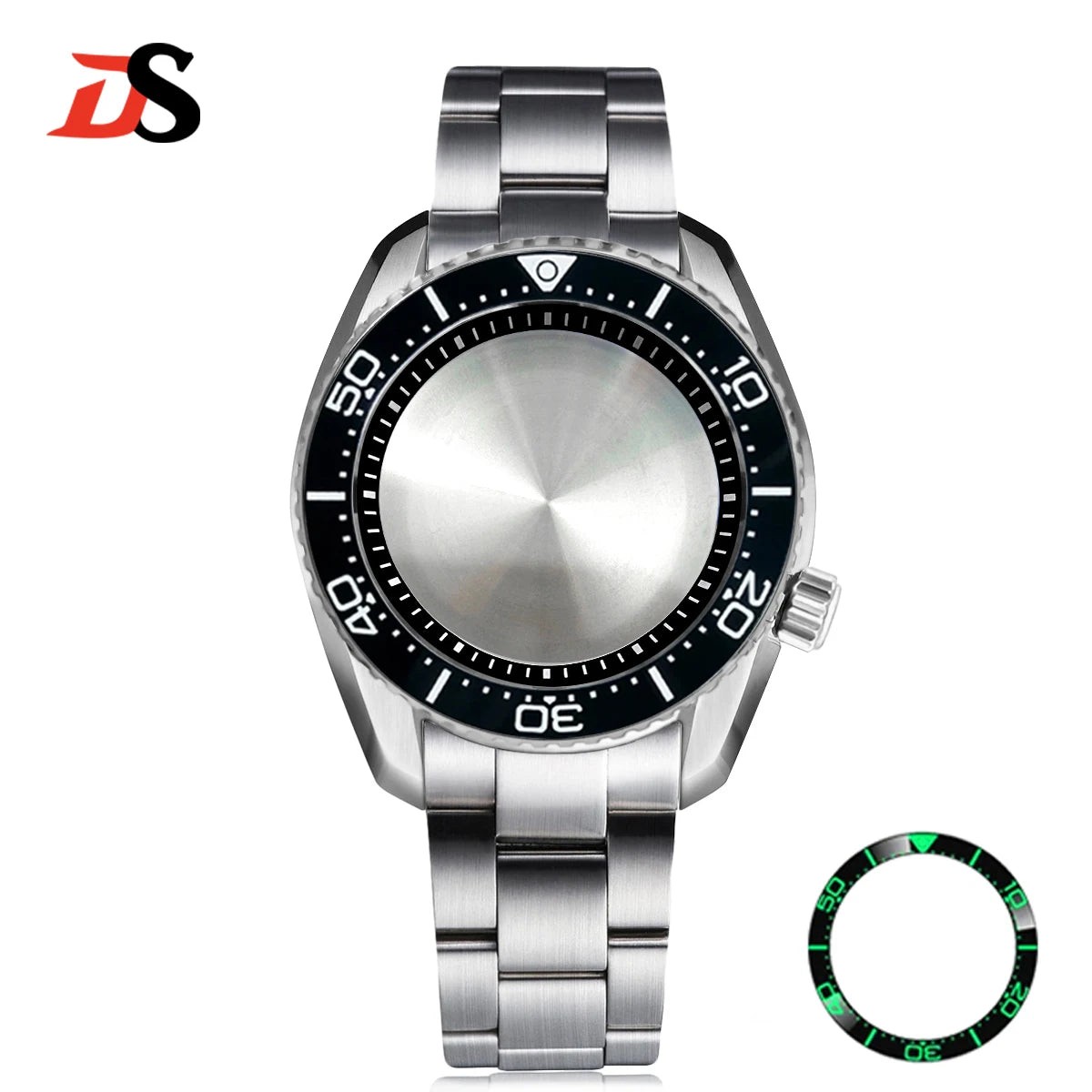 SPB185 42mm Case Two-way Rotation NH34 NH35 20bar Ceramic SKX007 Bezel 38*30.6mm