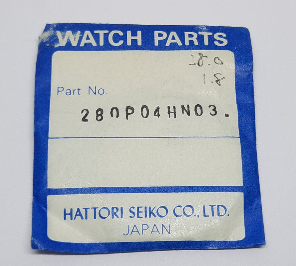 Genuine NOS Seiko 280P04HN03 Crystal for Seiko 5H23, 5M43, 6923, 7T32, 8123