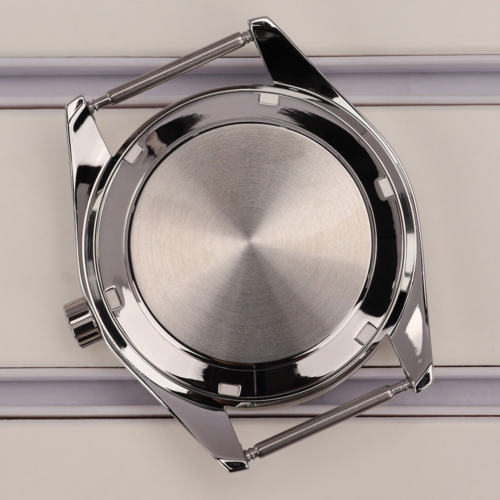 39.2mm Man Watch Case 316 Stainless Steel 10ATM For Seiko NH34 35 36 38 Movement