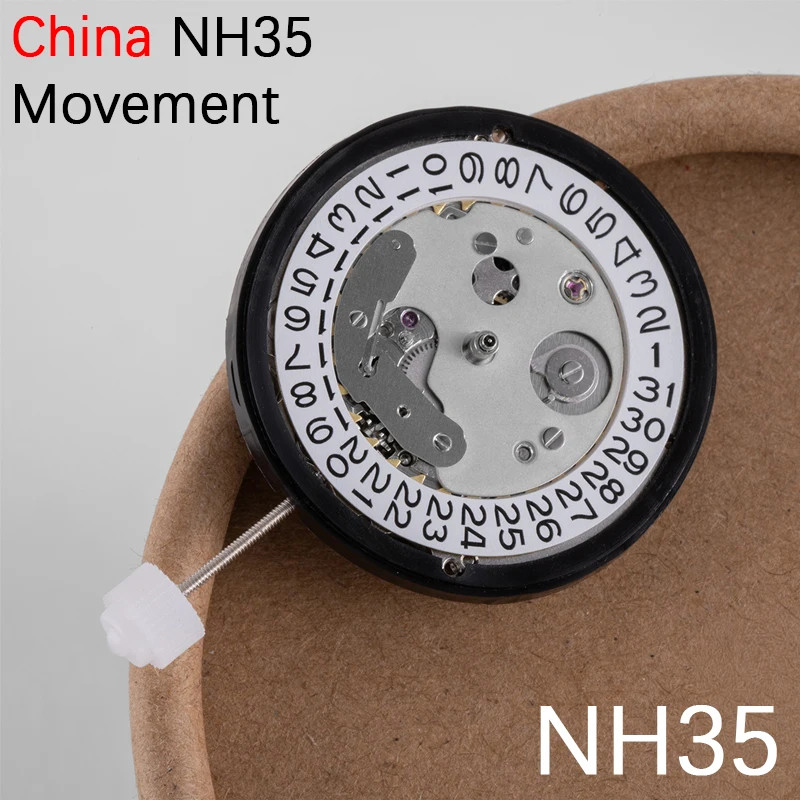 China NH35 Movement For NH35 Movement Date At 3 o’clock Calendar High Accuracy