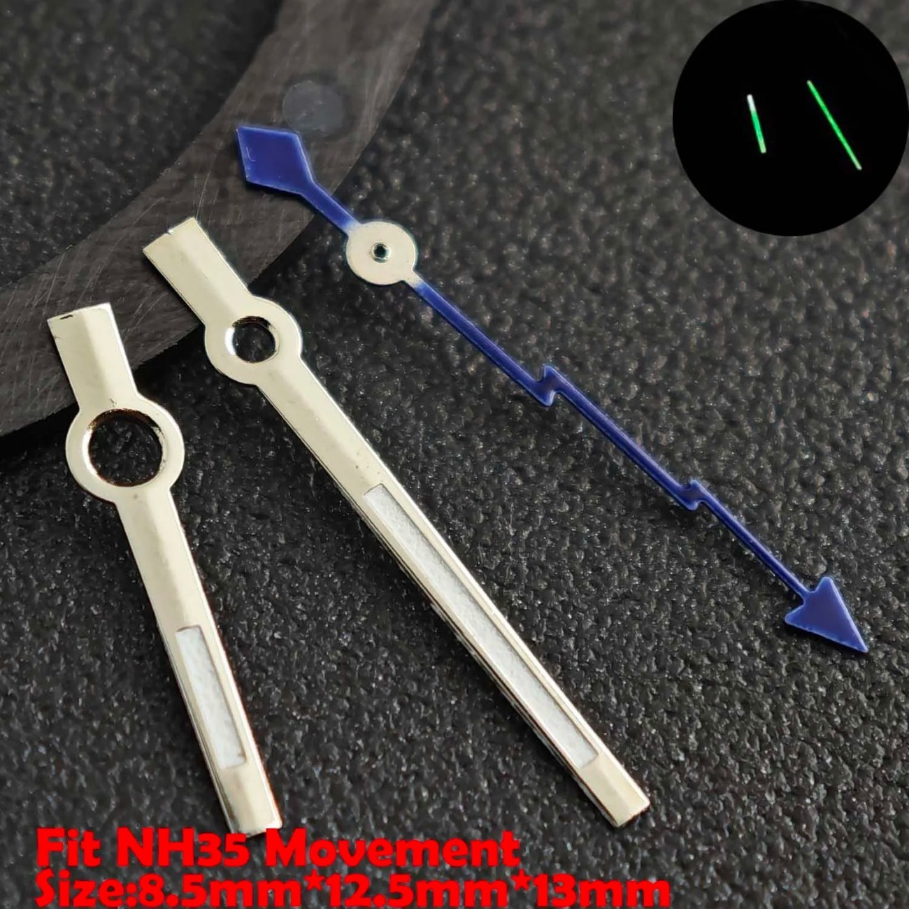 28.5mm Watch Dial Hands For NH35 NH36 M8215/E2824 Movement Watch Repair Parts