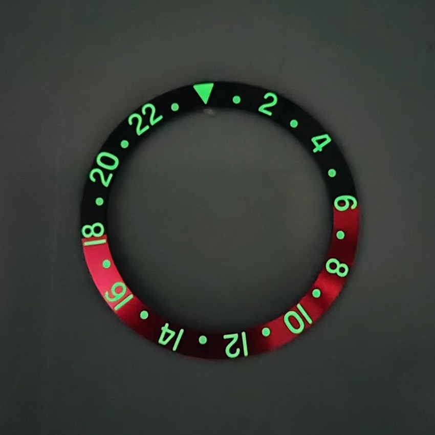 Aluminum Rings Green Luminous Outside Diameter 38MM Inside Diameter 30.5MM