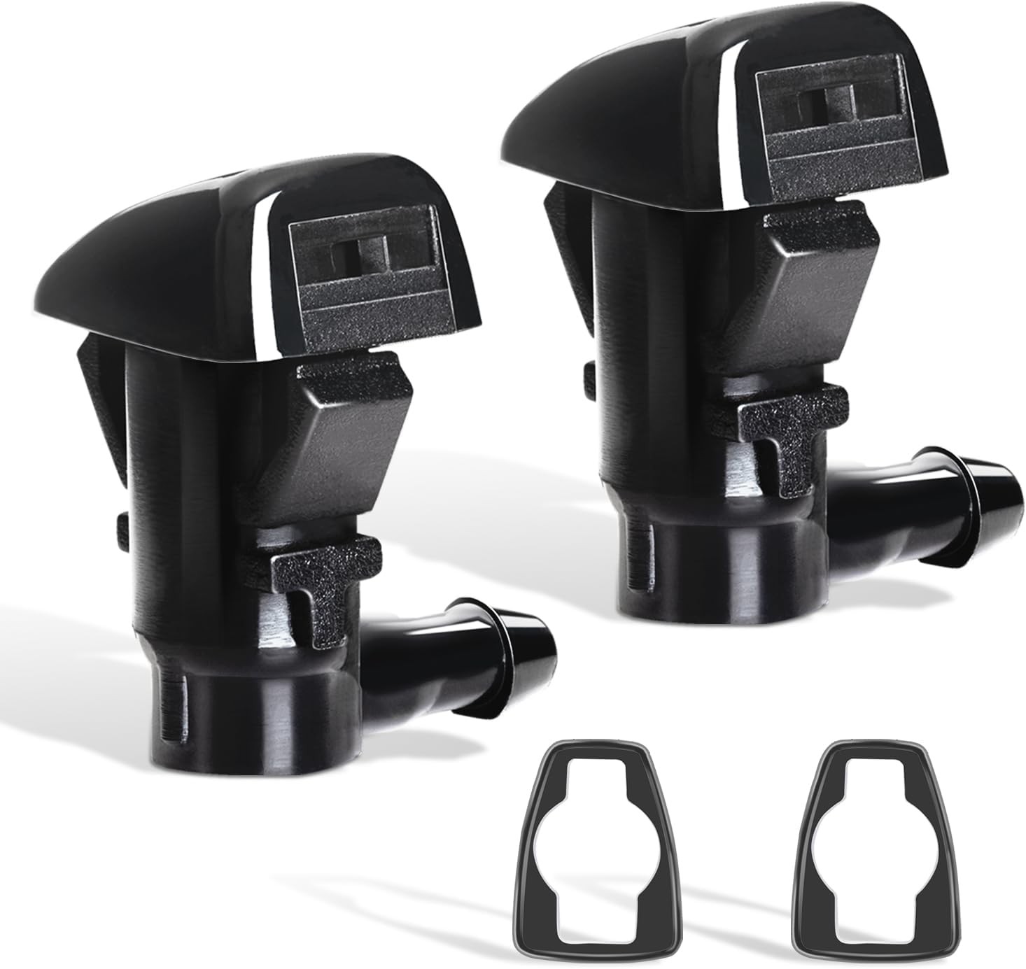 2PCS Front Windshield Washer Nozzle Wiper Spray Kit fit for 2008-2012 F