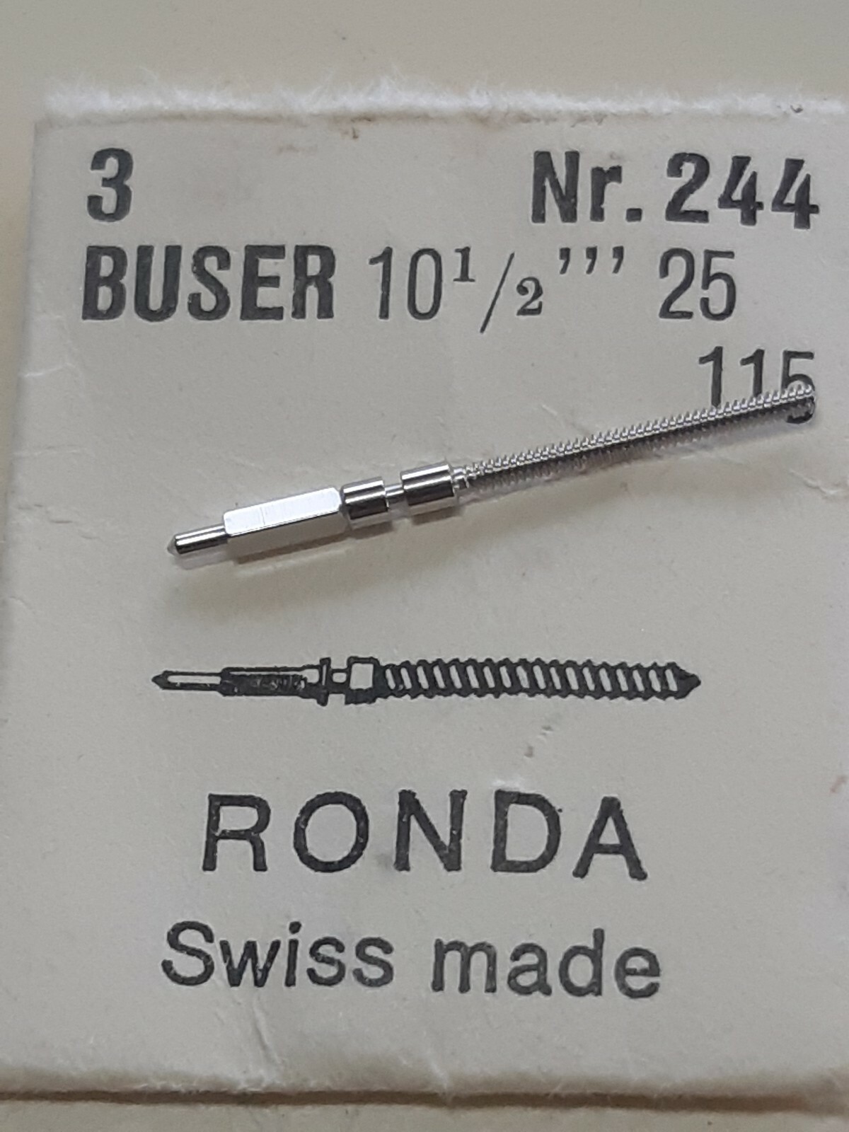 Buser 115 Stem New Pack.X 1 Piece