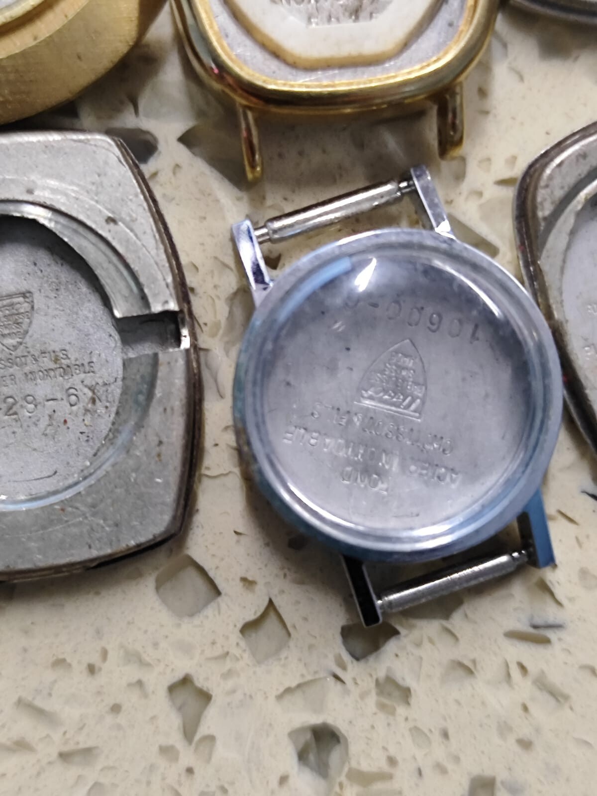 Vintage Lot Swiss Case Ladies Tissot / west end NOS