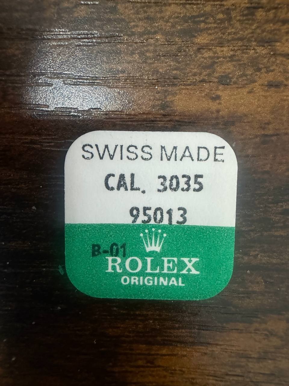 Rolex 3035 95013 Third Wheel Jewel Watch Part (1 pc)