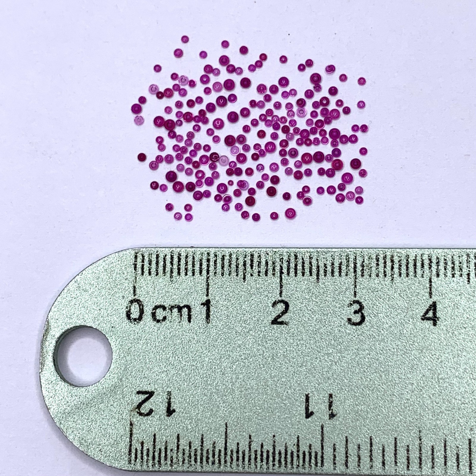 25 Escapement Jewels 1-1.6mm Hole Watchmaker Lot Repair Part Bracelet Watches