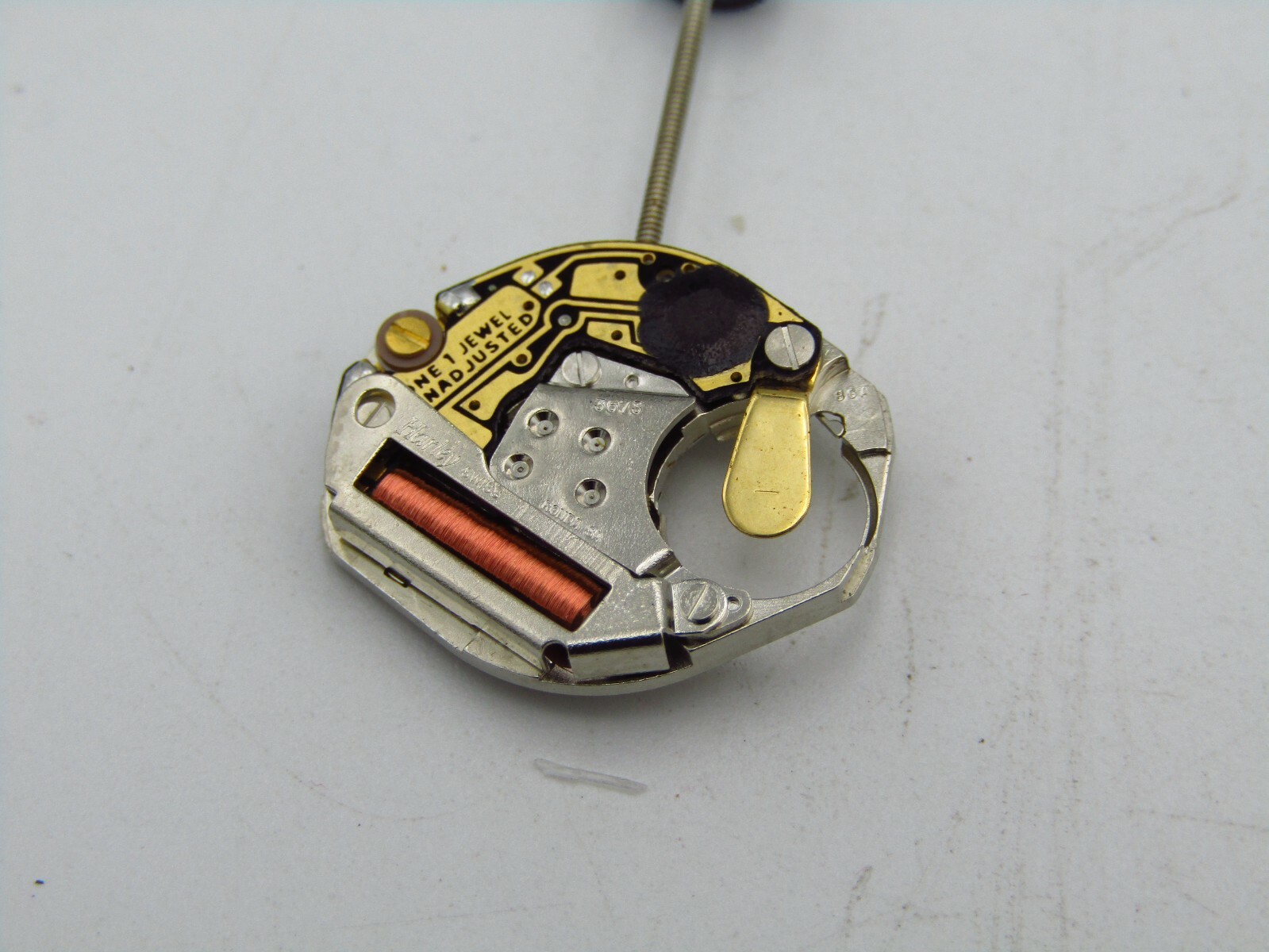 HARLEY RONDA 3673 1 JEWEL UNADJUSTED QUARTZ WATCH MOVEMENT wm2