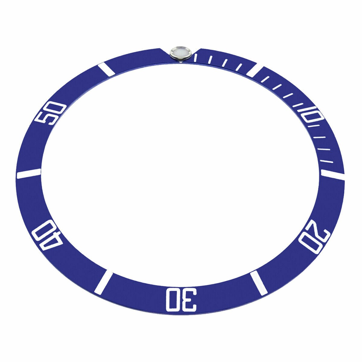 BEZEL INSERT FOR ROLEX SUBMARINER 5508 5512 5513 5517 1680 WATCH BLUE
