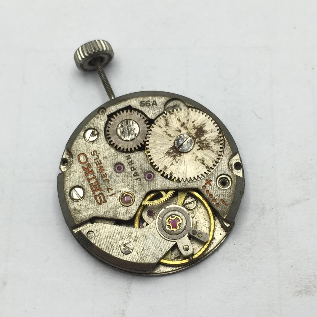 Seiko 66A Manual Winding Watch Movement (Need Service) MUR370RM1