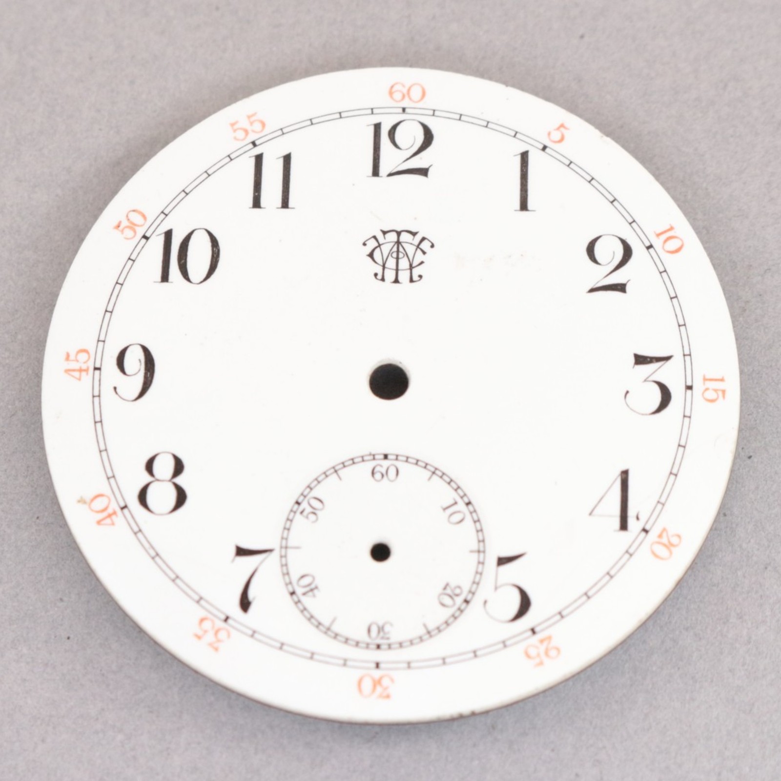 Trenton Watch Company 16 Size Pocket Watch Dial – Antique – FH422