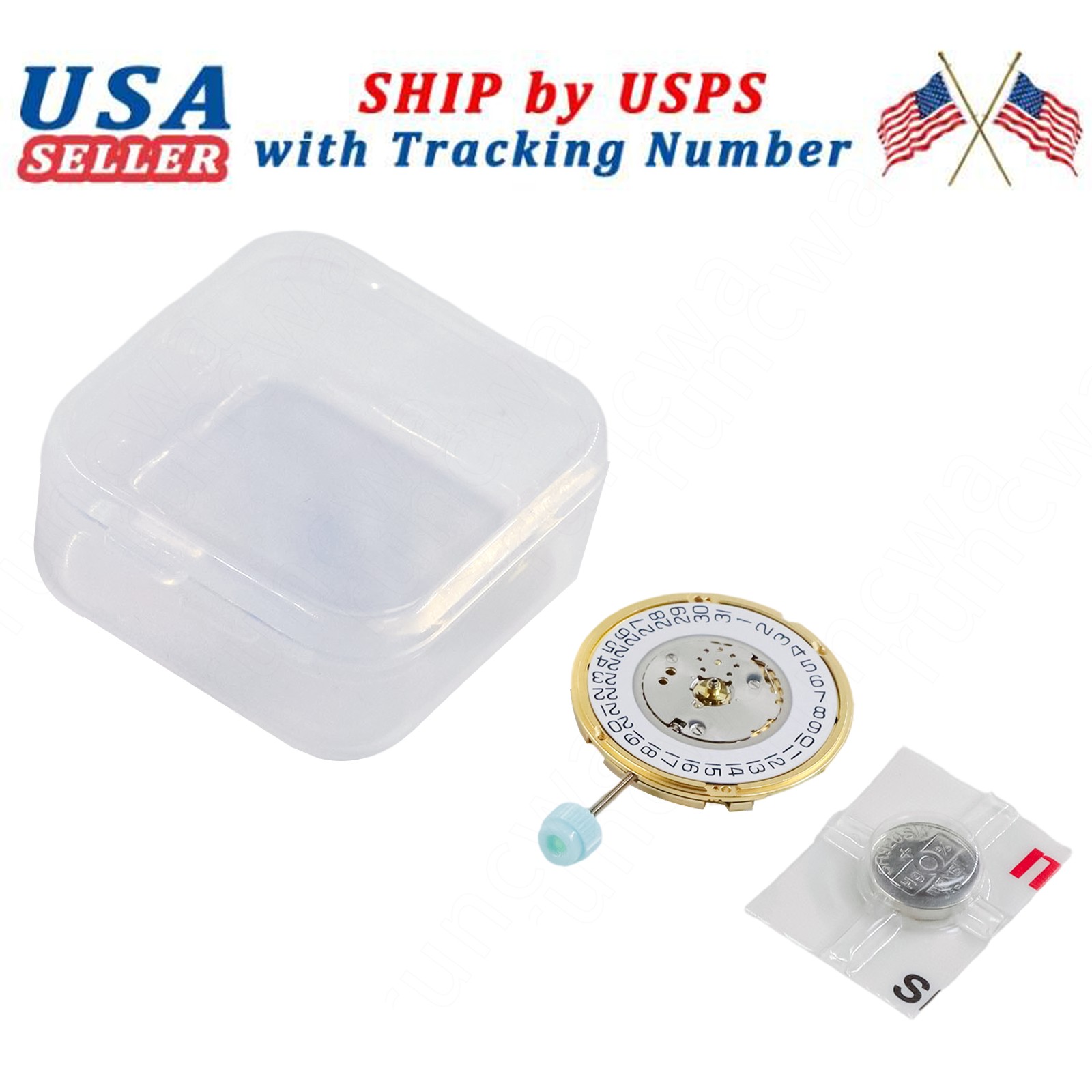 For ETA F05.111 Watch Quartz 2 Hands Date At 3 ETA F05.111 / F05.115 Movement