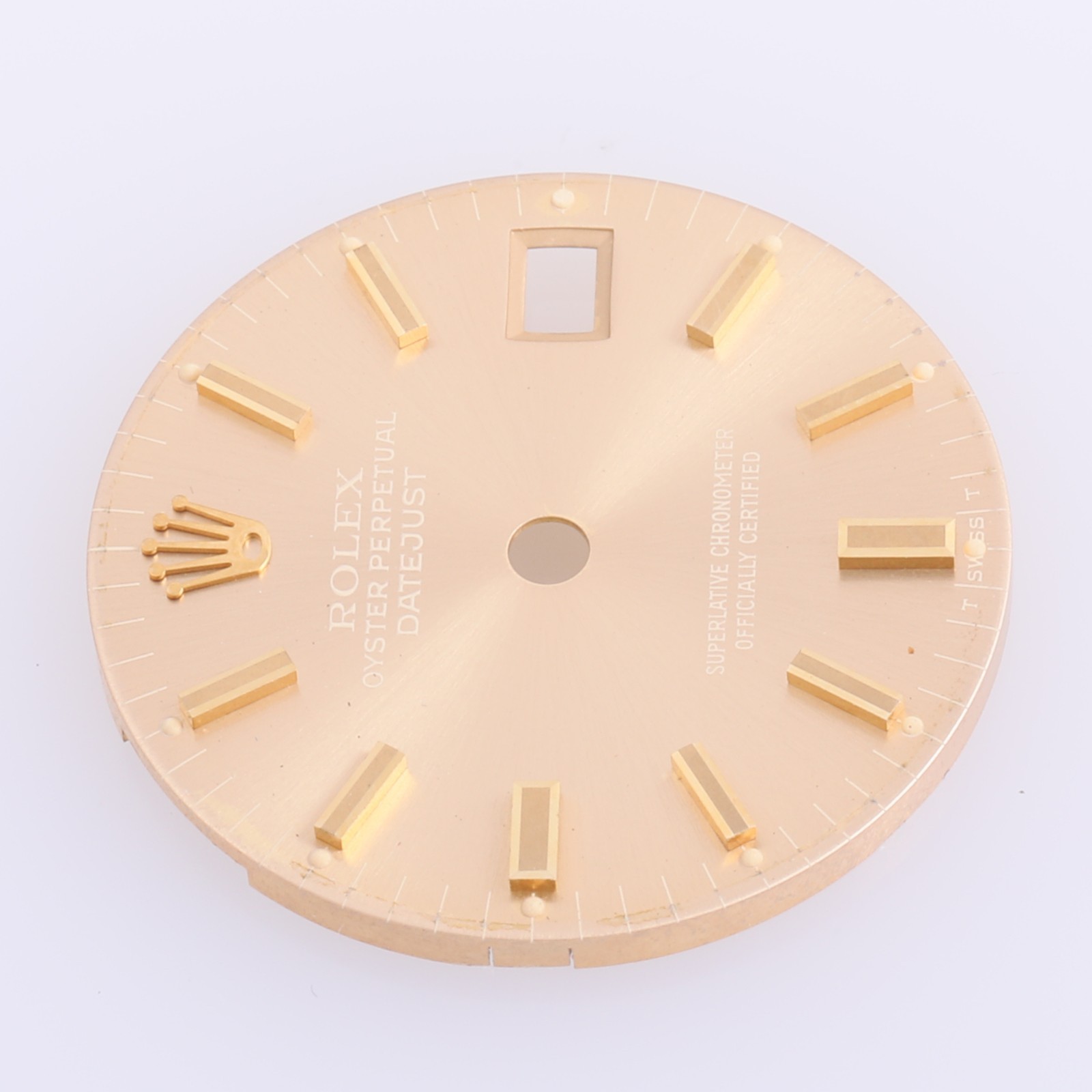 Rolex Lady Datejust 26mm Champagne Stick Dial TSwissT 6917 69173 69178 #i25