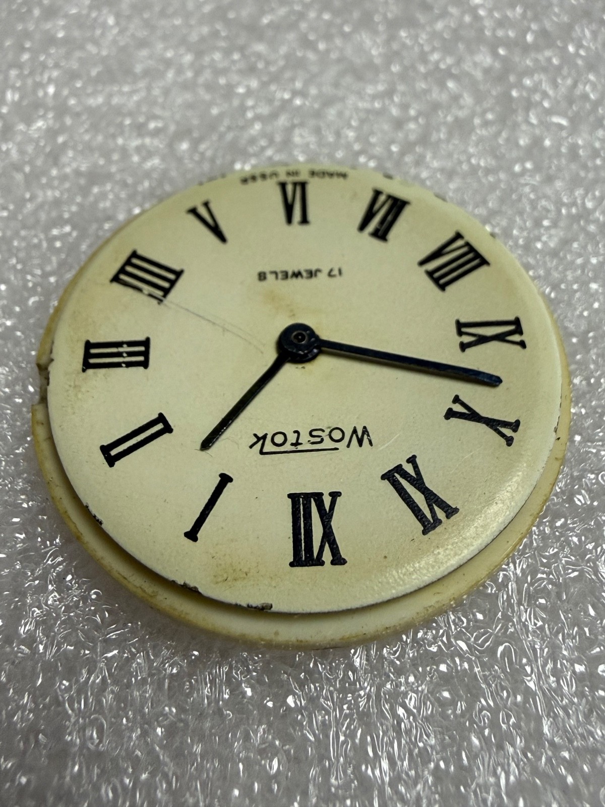 Watch movement USSR Vostok Cal.2409A plus Dial.For parts.