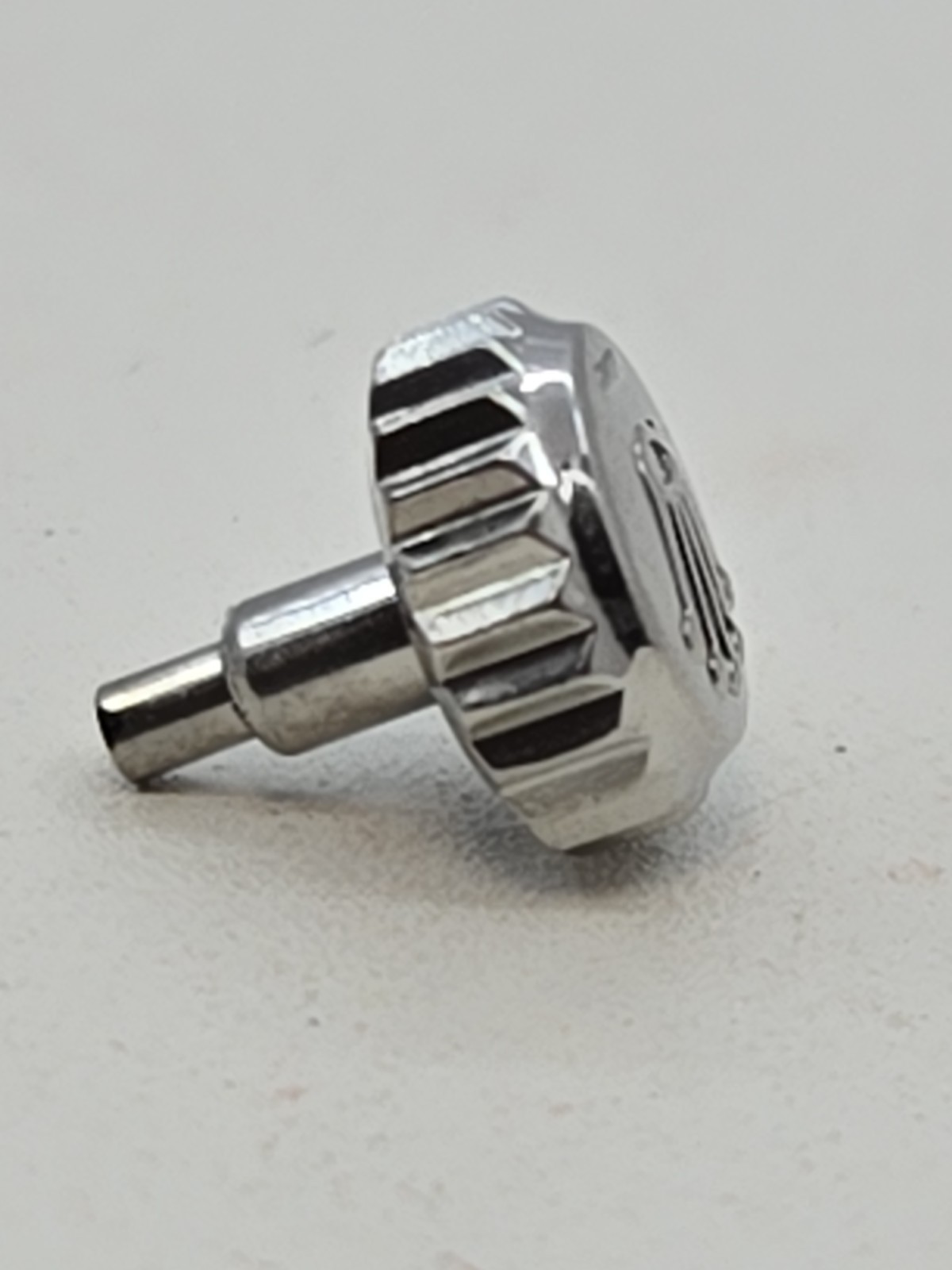 Rolex Crown 6mm , 24 604 0 , Stainless Steel, AAA Condition ,