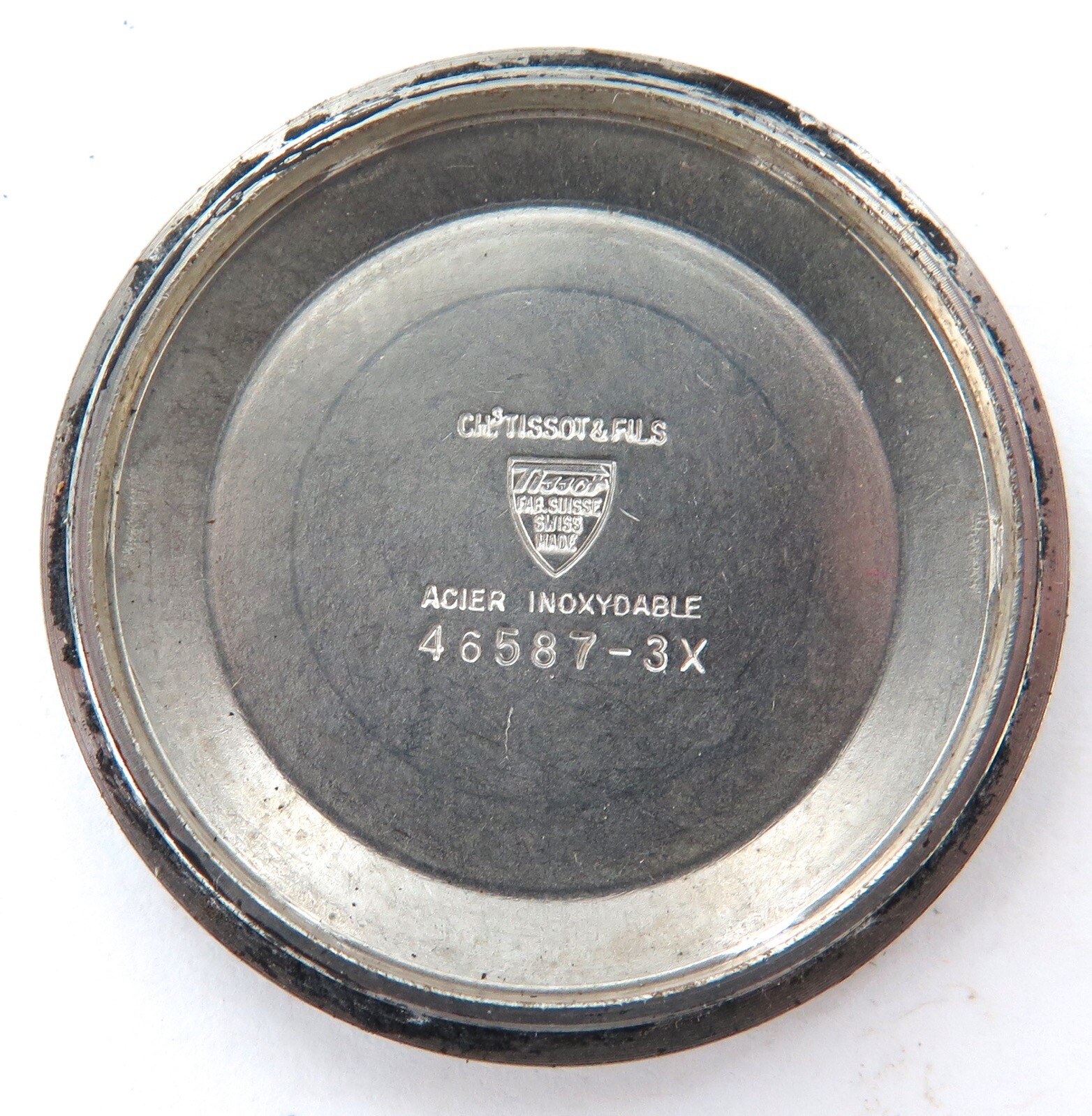 c1970s Tissot Seastar Automatic 46587-3X Case. Ex Watchmakers Estate.