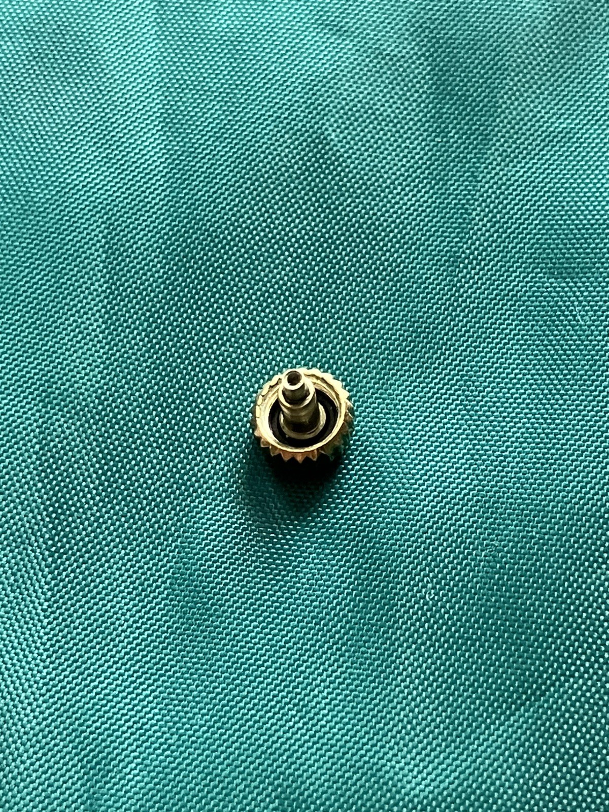Genuine Rolex 18K Yellow Gold 6mm Crown for 36/41 Datejust etc..Preowned