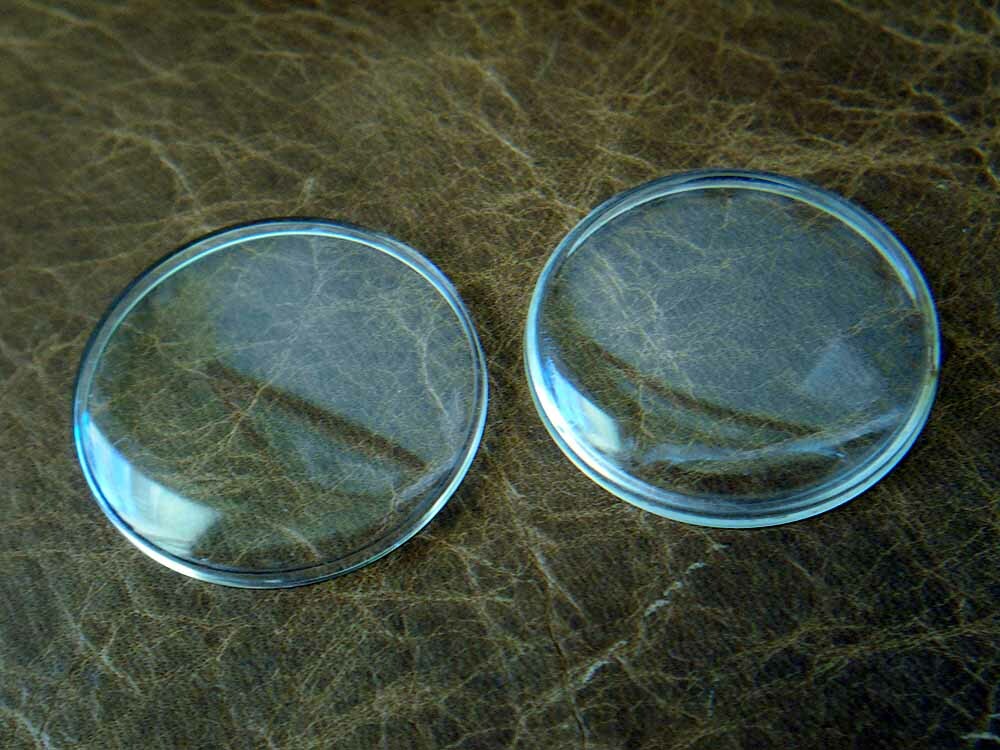 2X NOS Replacement Watch Crystals for Benrus Military DTU-2A/P MIL-W-3818B