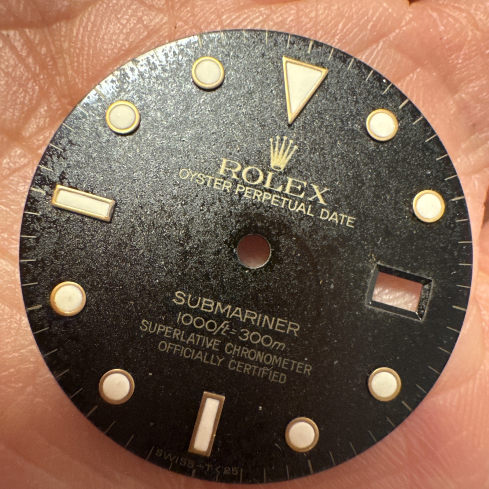 Tropical Rare Rolex Oyster Submariner 16618 16613 dial excellent Patina (S4)