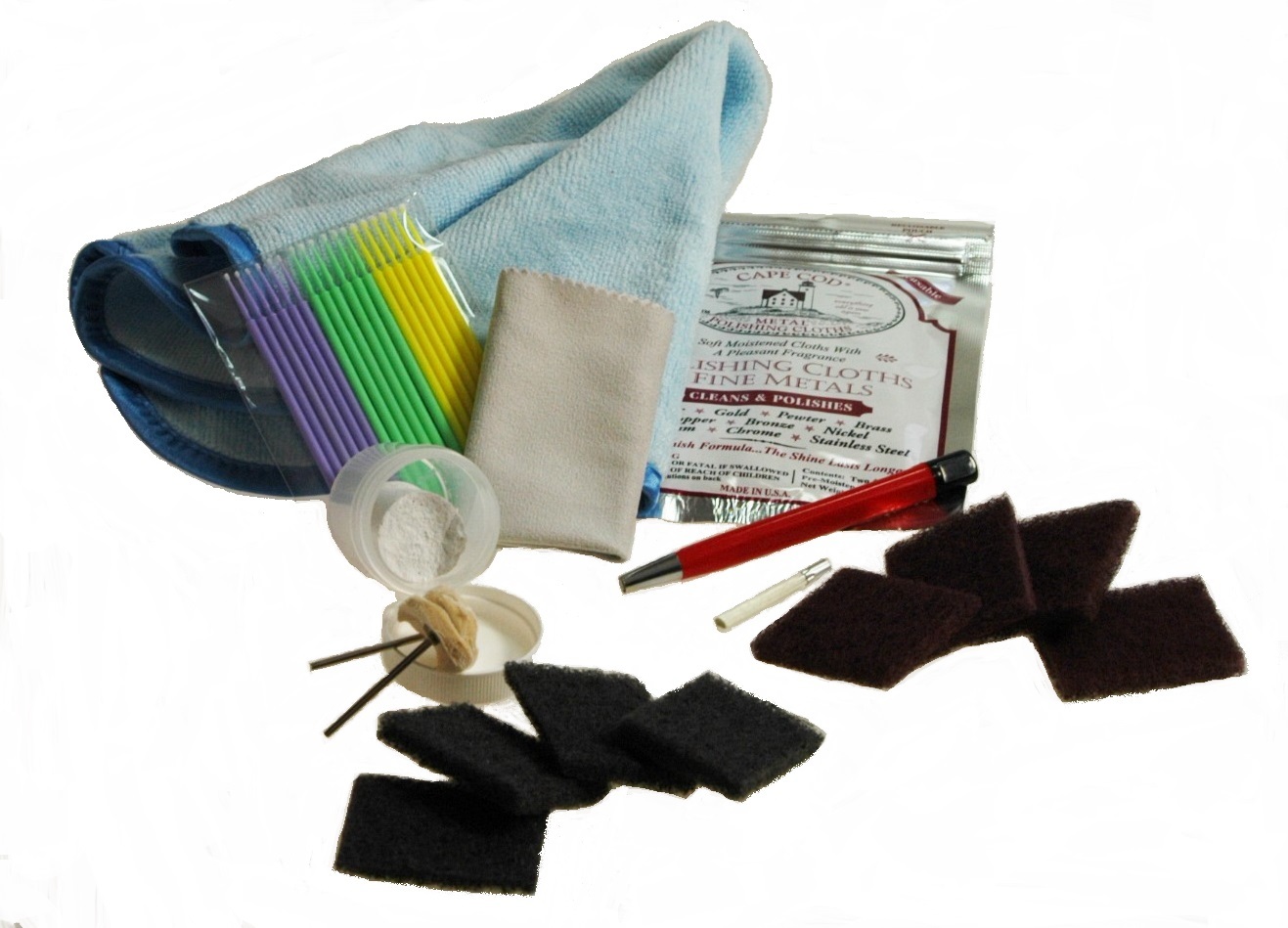 Ultimate Watch Refinishing Scratch Removal Kit for AND Watch Buffing / Polishing