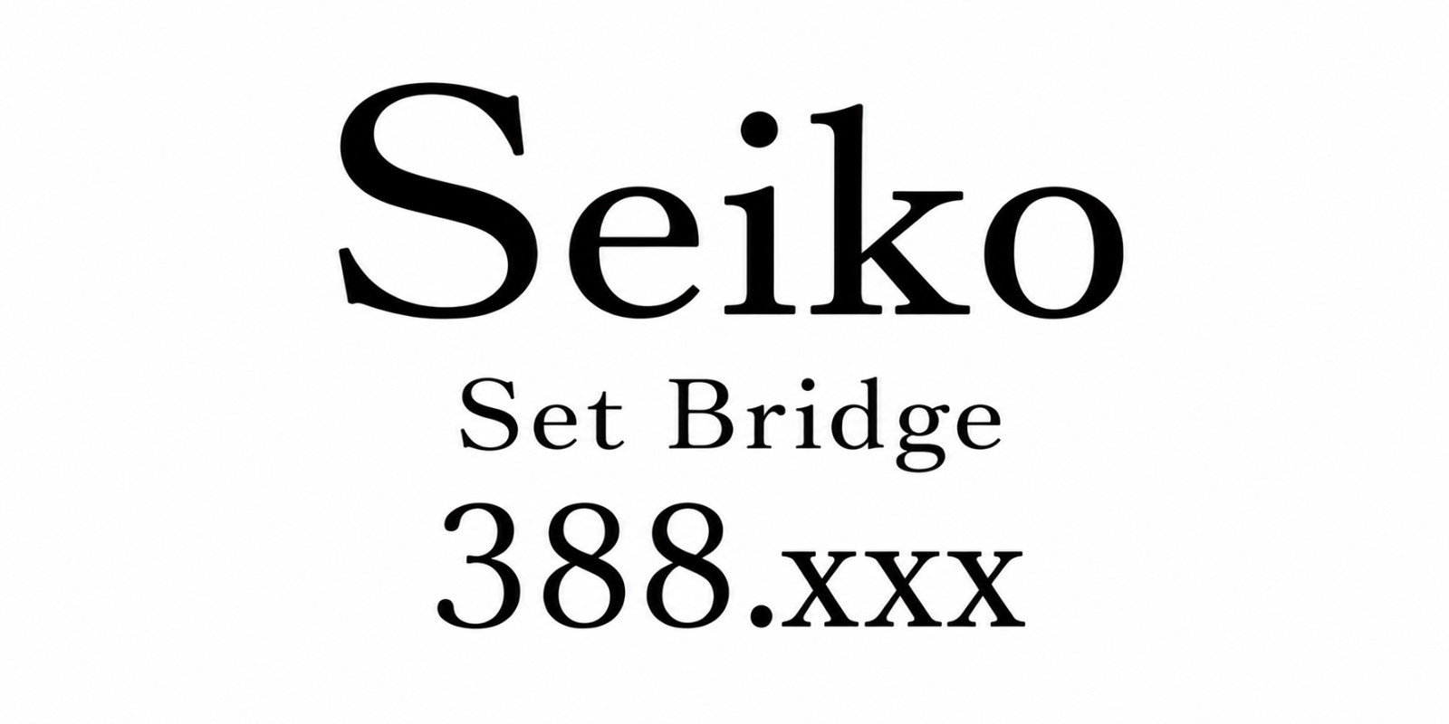 Seiko/Pulsar 388601 Setting Lever Spring for Cal. Y512 Y513 Y514 6309 6319 7545