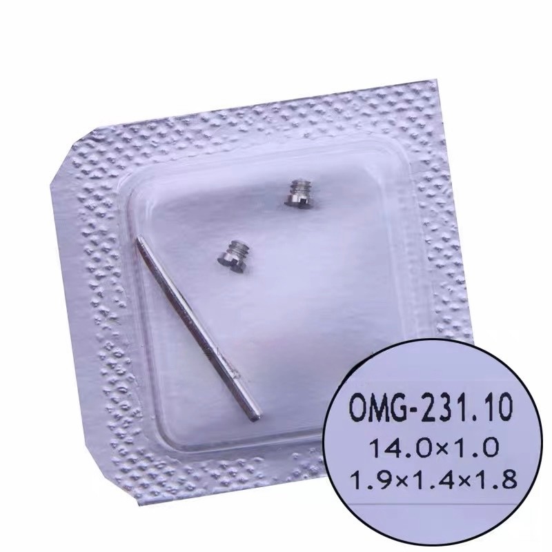 2PC Screws + Bracelet Band Link Rod FOR OMEGA AQUA TERRA 231.10