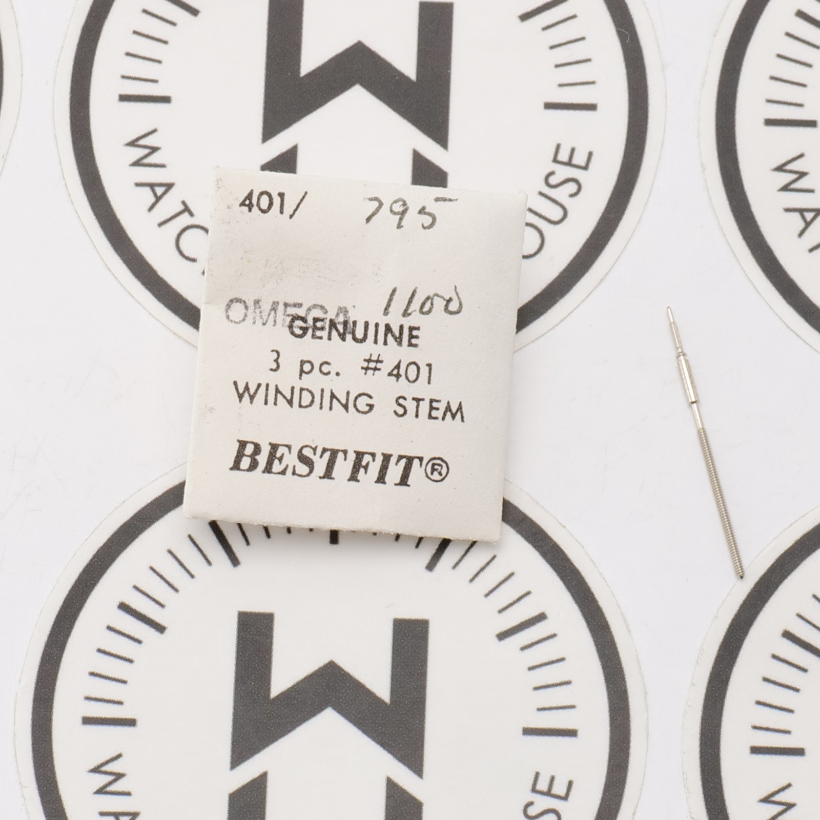 Omega 1100-1106 Watch Winding (1) Stem Part New Old Stock Watchmakers (C7D23)