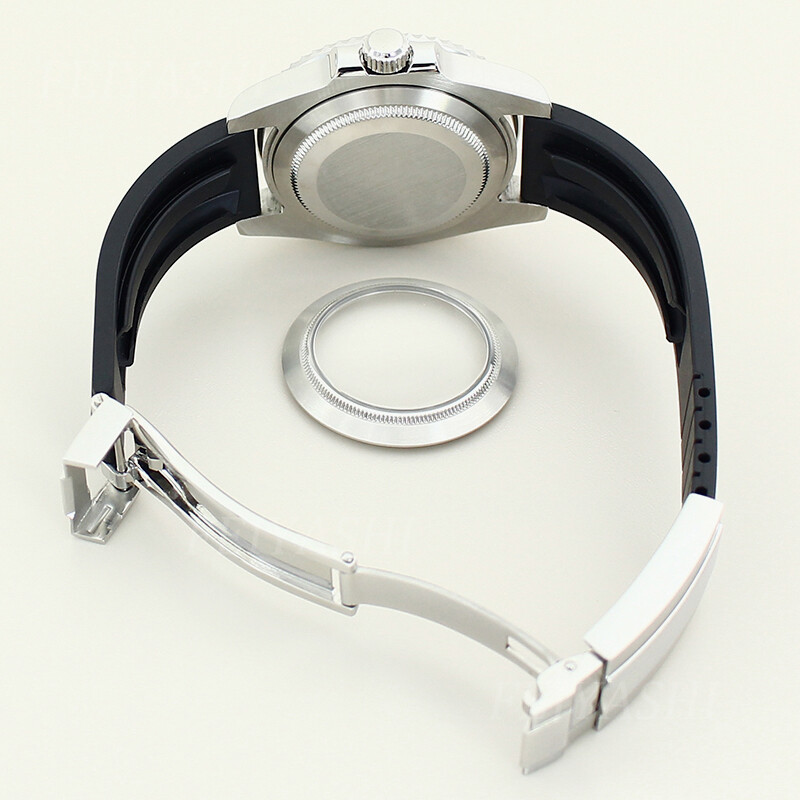 40mm Watch Case Modify gmt Mod Sapphire Glass Ceramic Bezel For Seiko NH34 35 36