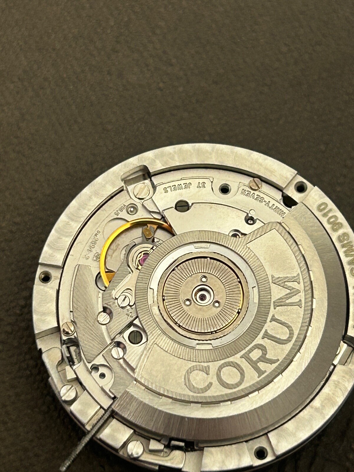 Corum Admiral*s Cup Chronograph Movement ETA 2894 Working need service Black