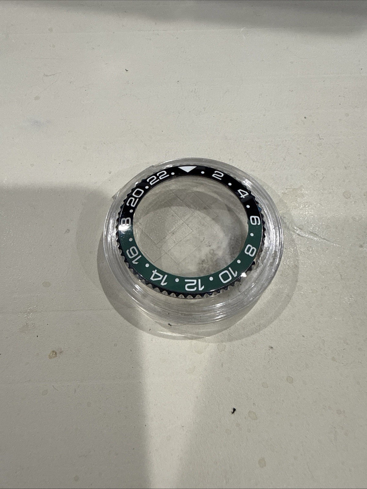 Black & Green Ceramic Bezel Insert Fits Rolex GMT Master II 116710LN 40mm