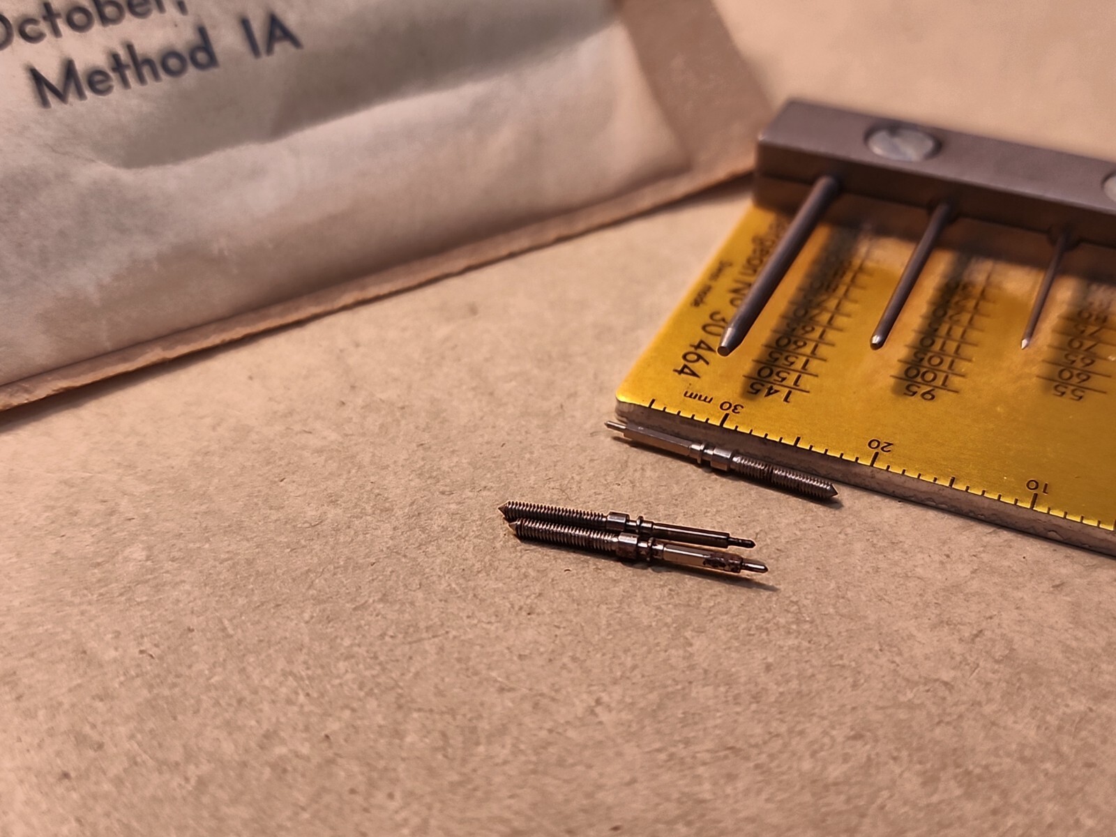 Sealed Pack Of 3 Waltham 6/0 26214 Winding Stems For A-11 Navigation Watch