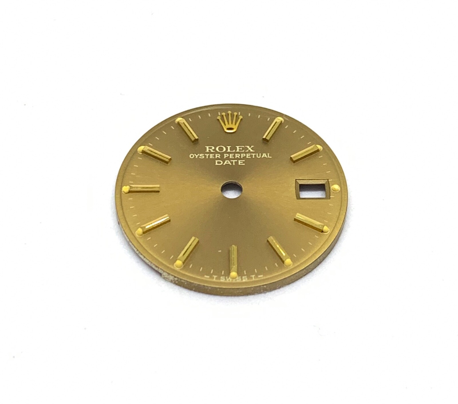 Lady Rolex Bronze 18K Oyster Perpetual Date 19.9mm Watch Dial