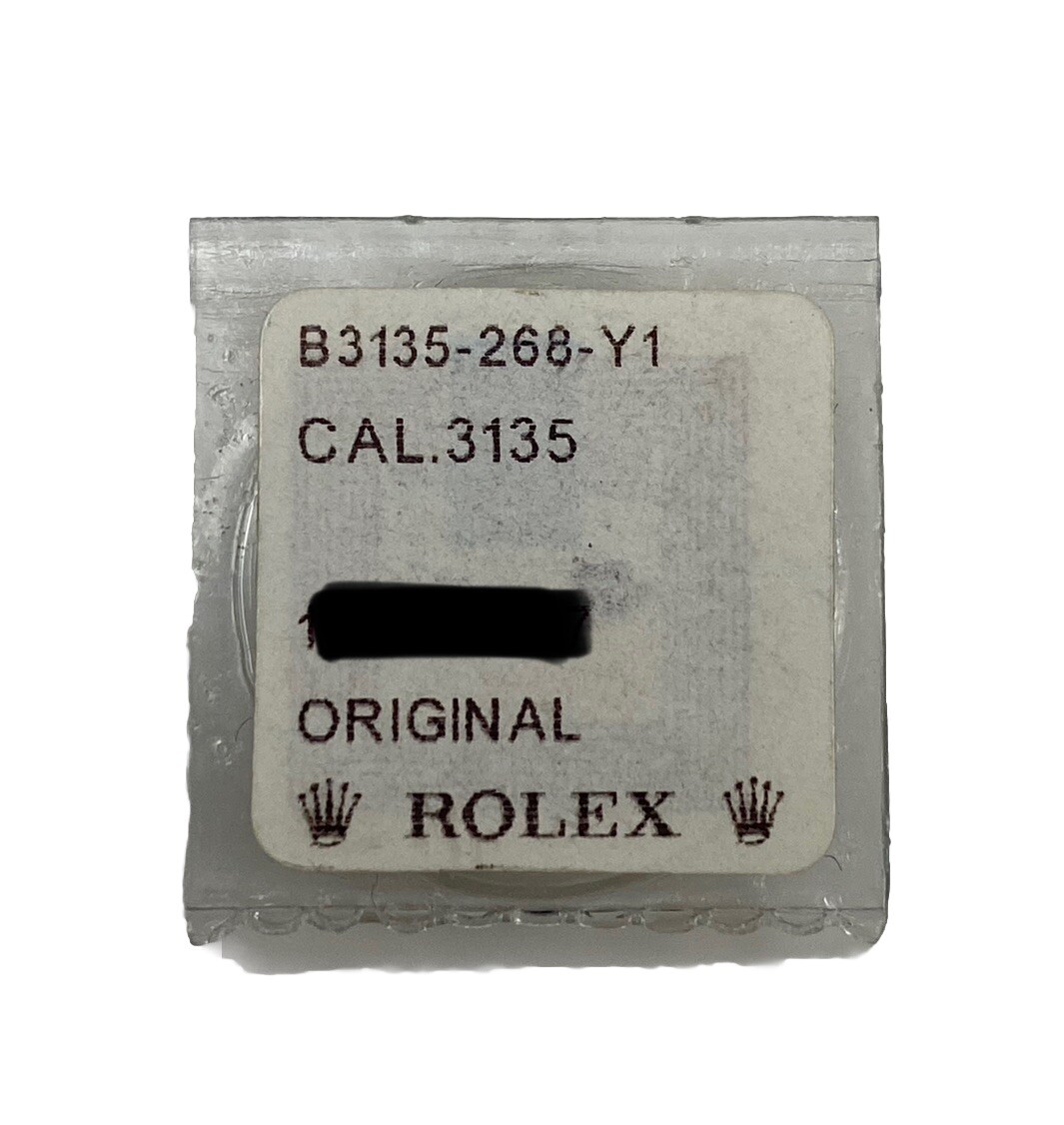 Genuine Rolex Cal. 3135 Part #268 Mechanism Cover, Mounted – New Factory Sealed