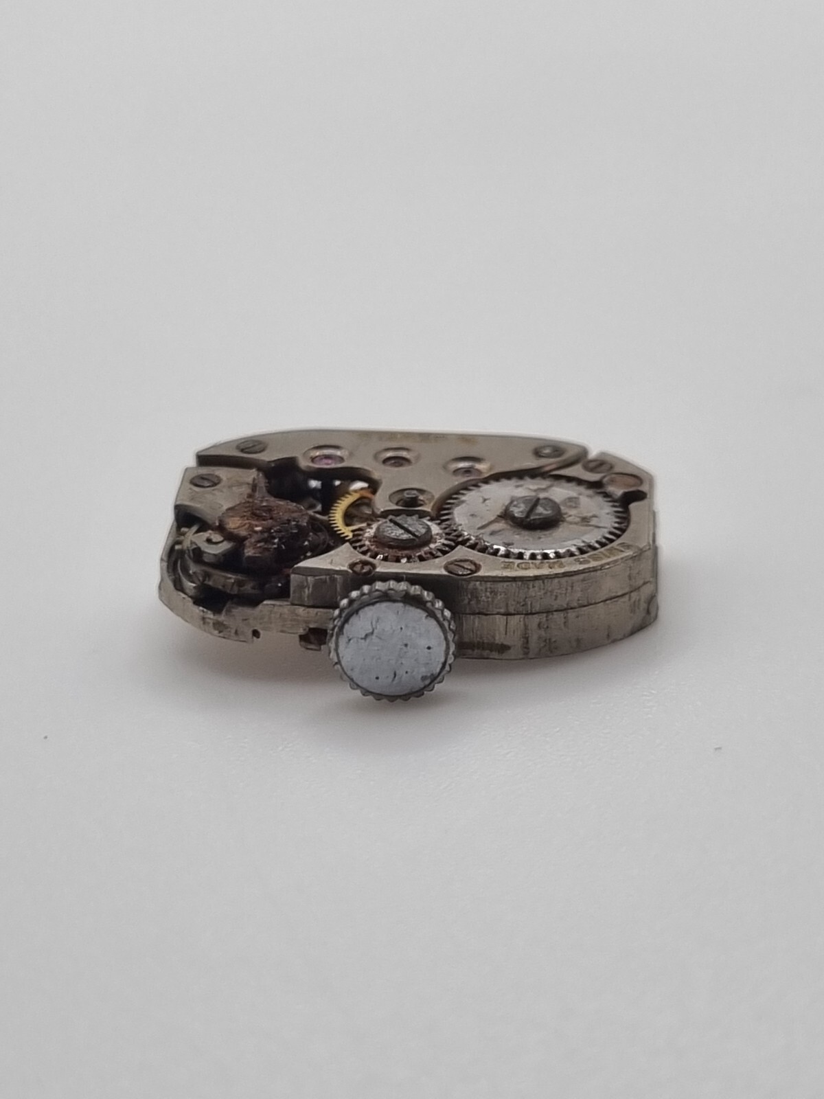 AS 475 54510 Manual Wind Watch Movement 16 Jewels Swiss Made Untested Repair