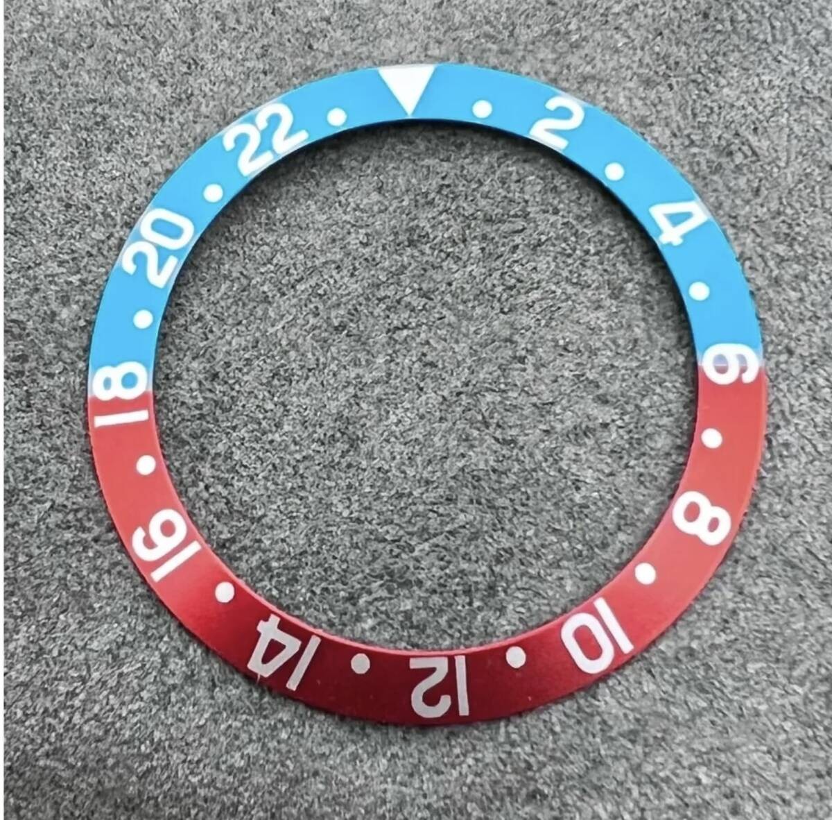 Rolex GMT-Master 1675 R99 Aftermarket Bezel Insert Vintage Faded Style 37.8mm