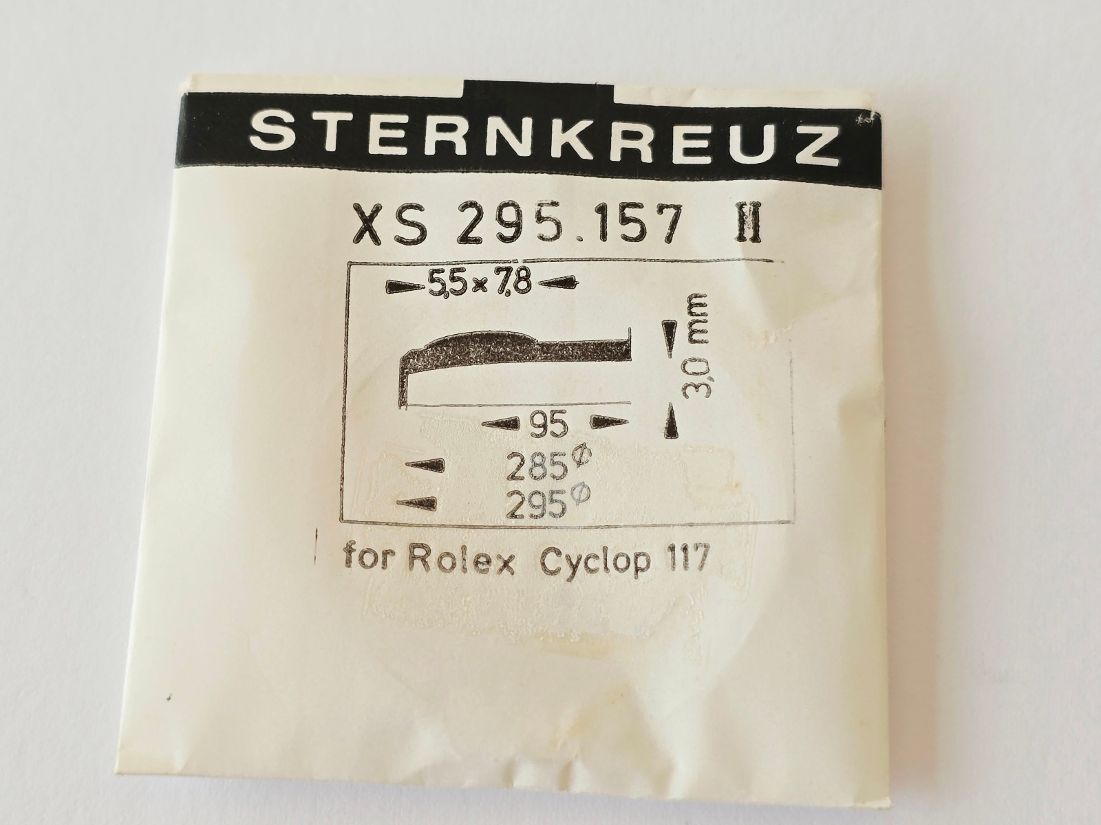 Sternkreuz Acrylic Glass For Rolex Cyclops Date Lens Watch Parts Pick from List