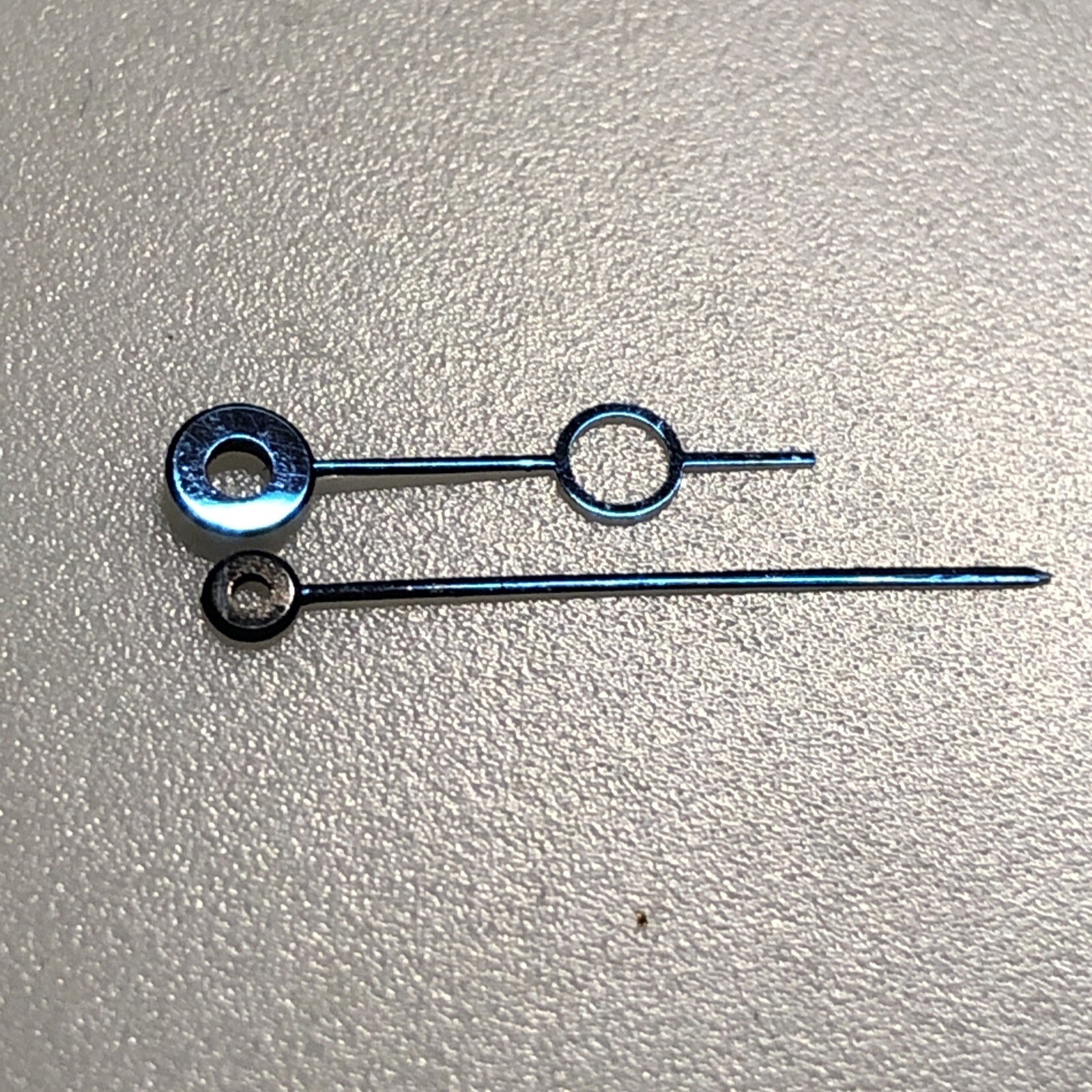 lancette orologio ora e minuti blu “lollipop” vintage (1)