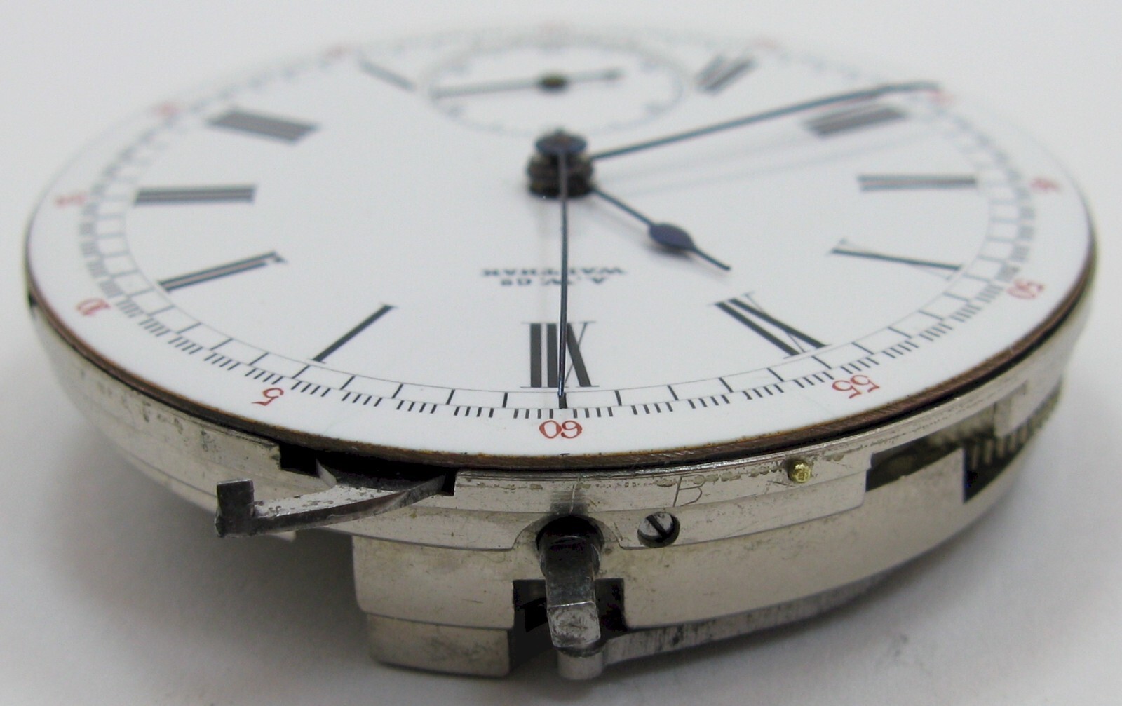 Waltham 14s 1884 Watch Movement 17 jewels fit OF case Serial 2824132 for parts