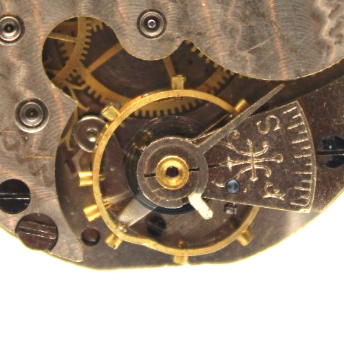 1898 N.Y. STANDARD POCKET WATCH MOVEMENT 1115854 GRADE: 44 6s 7j (OM)