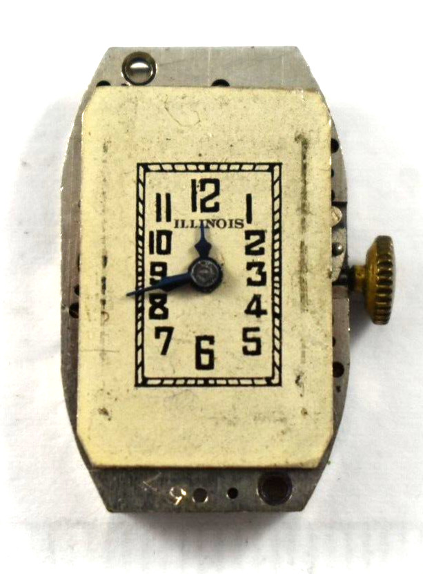 Vintage Illinois Manual Wind 15J 805 Wrist Watch Movement lot.fi