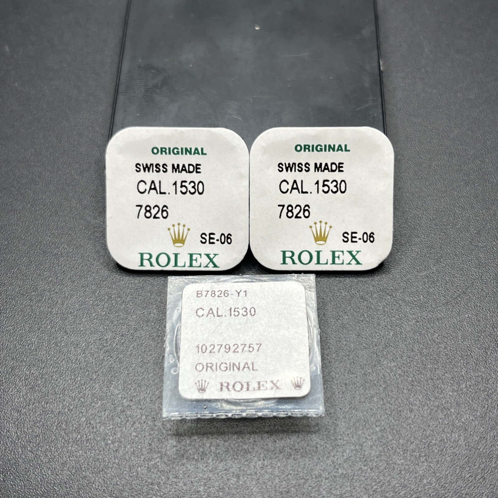 New Genuine Rolex Cal. 1530 Part 7826 Barrel Arbor