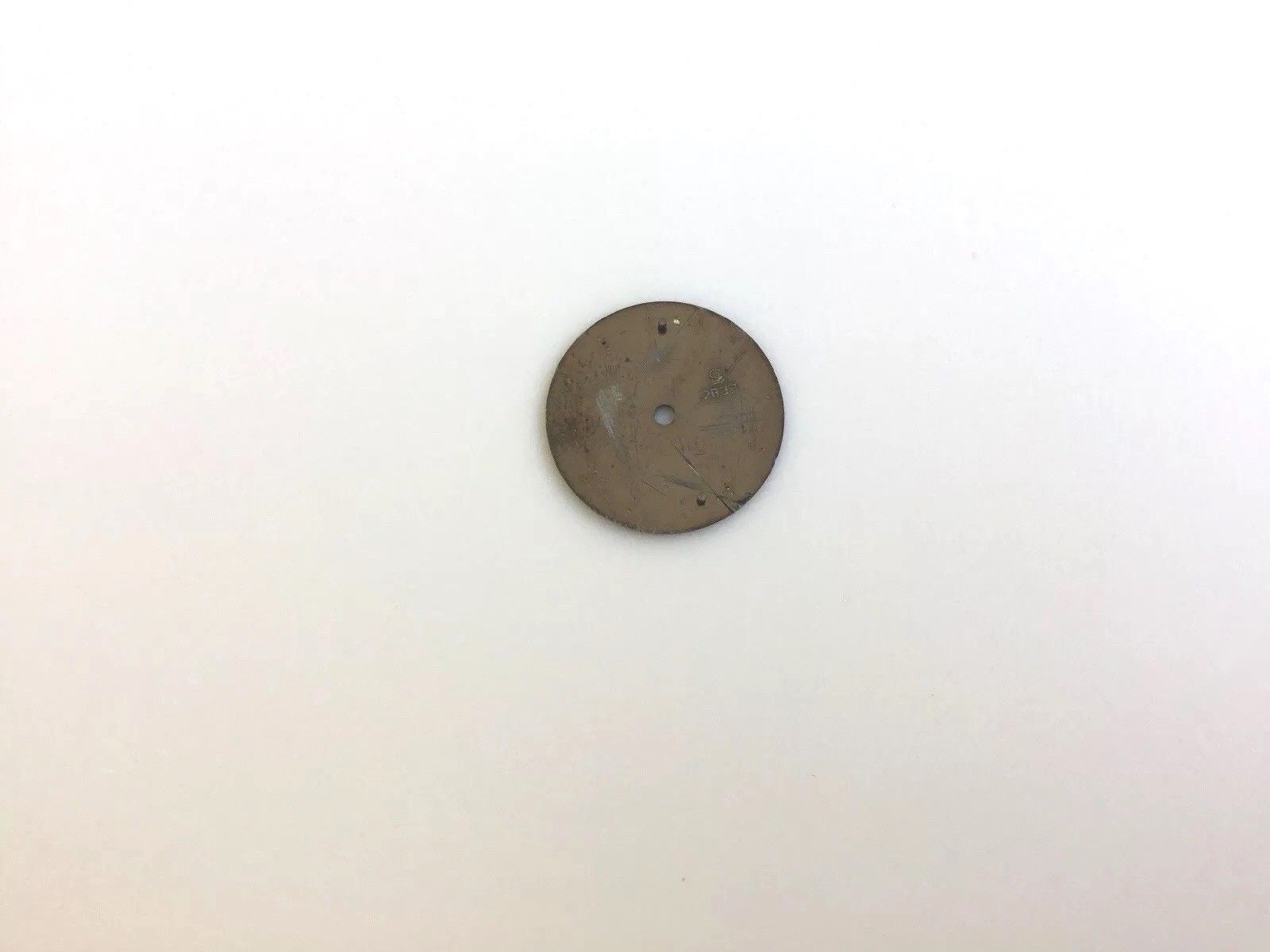 OMEGA Dial for ladies watch ,Black Matt Tone. 18mm in Diameter
