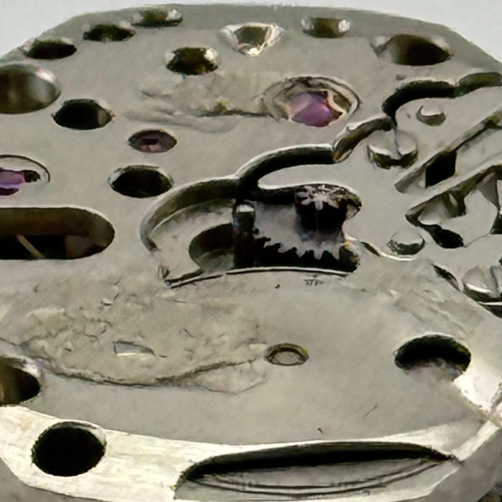 FHF 69-21 Watch Movement Swiss Manual Wind Vintage Parts Repair 15.3mm